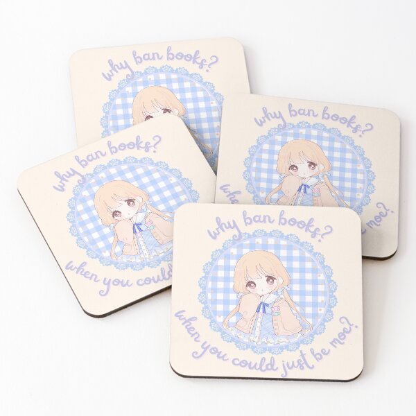 Item preview, Why ban books when you could just be moe? designed and sold by Cucubert.