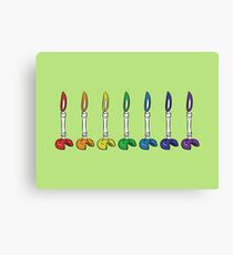 Bunsen Burner - Multicoloured Canvas Print