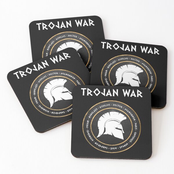 Item preview, Trojan War - Heroes of the Trojan War - Iliad and Odyssey - Ancient Greek History designed and sold by Agema Apparel.