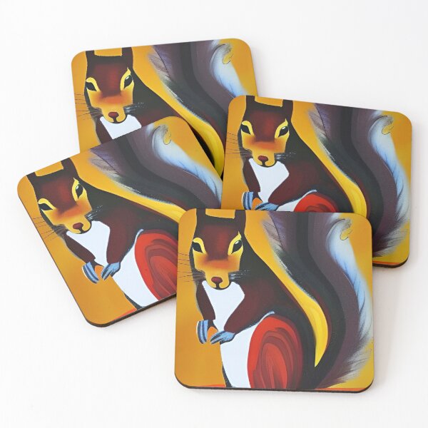 Item preview, squirrel designed and sold by blackwhiteblue.