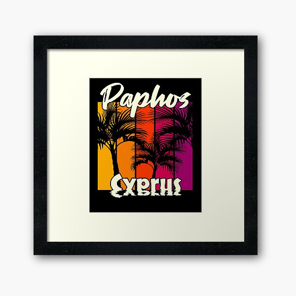 Paphos Cyprus Framed Art Print
