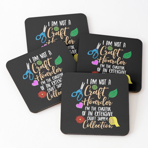 Item preview, Funny Not A Craft Hoarder Art Teacher designed and sold by Betsytiptoe.