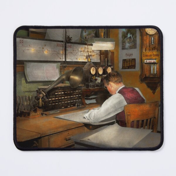 Item preview, Steampunk - RR - The train dispatcher designed and sold by Mike Savad Photography.