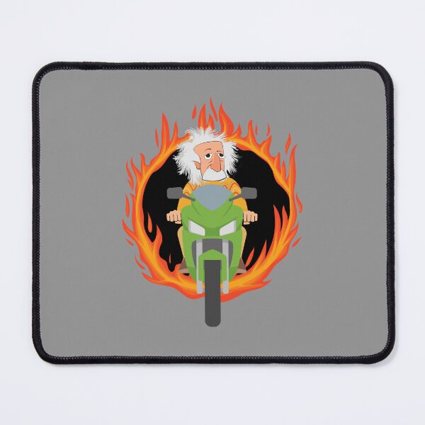 Item preview, Einstein Jumps Motorcycle designed and sold by AMERICANCHEEZ.
