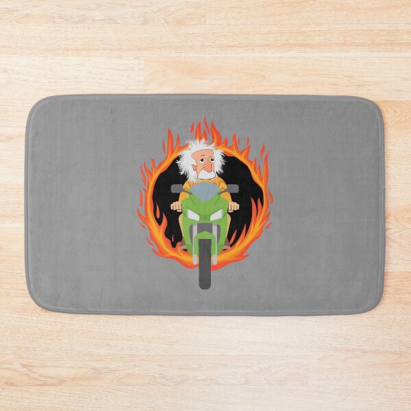 Item preview, Einstein Jumps Motorcycle designed and sold by AMERICANCHEEZ.