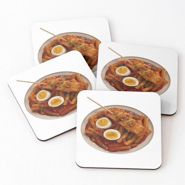Item preview, Rice Cakes Tteokbokki - 떡볶이 designed and sold by Kito-Kato.