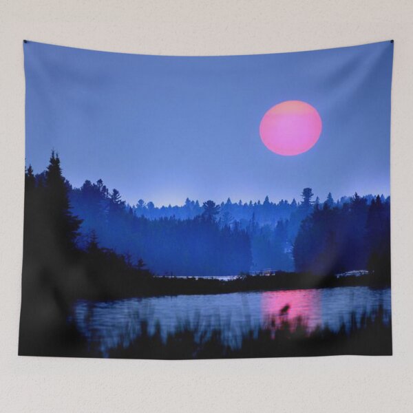 Item preview, CBeautiful sunset view from the lake  designed and sold by Durgaa D.