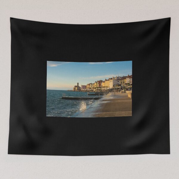 Item preview, Piran Waterfront in Slovenia designed and sold by jojobob.