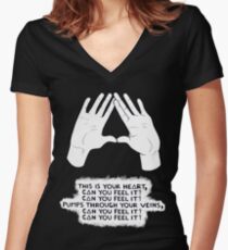 Laura Palmer 1 Women's Fitted V-Neck T-Shirt