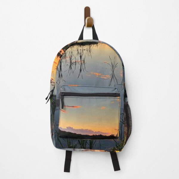 Item preview, Beautiful orange sunset view from the lake designed and sold by Durgaa D.