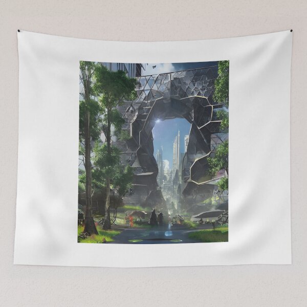 Item preview, The Western Gates To The Cloud City designed and sold by connors-corner.