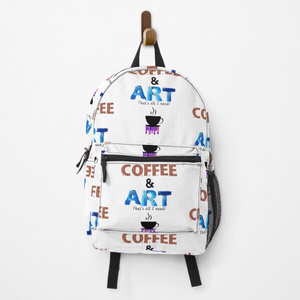 Item preview, Coffee & Art, That's All I Need designed and sold by Ellen Hanney-Saligumba.