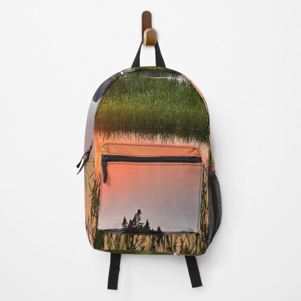 Item preview, Beautiful orange sunset view from the lake designed and sold by Durgaa D.