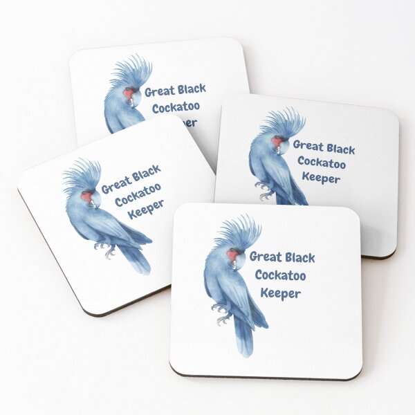 Item preview, Great Black Cockatoo Keeper  designed and sold by Meggie-moos.