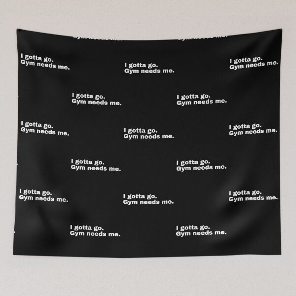Item preview, I gotta go. Gym needs me designed and sold by StriderDesigns.