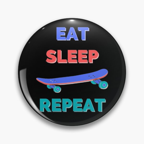 Item preview, Eat Sleep Skate Repeat - Eat Sleep Repeat Funny Quote designed and sold by WisdomInspired.