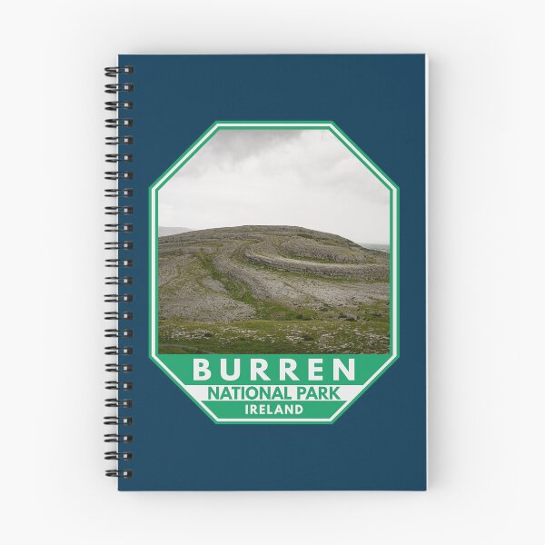Item preview, Emblema de Irlanda del Parque Nacional Burren designed and sold by KrisSidDesigns.