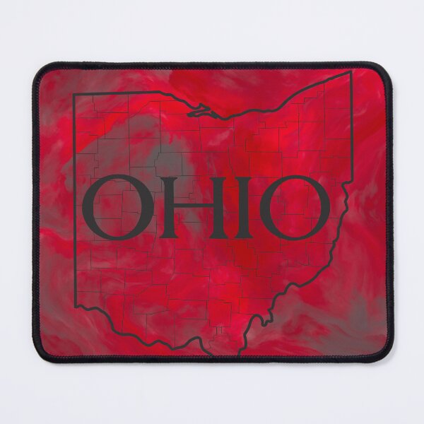 Item preview, Red swirl OHIO designed and sold by Emsdesigns04.