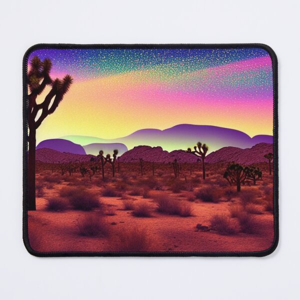 Item preview, Joshua Tree National Park Ethereal digital painting with Dramatic Coloring 1 designed and sold by DiatomDesigns.