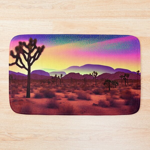 Item preview, Joshua Tree National Park Ethereal digital painting with Dramatic Coloring 1 designed and sold by DiatomDesigns.