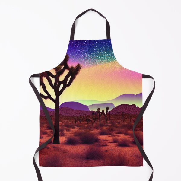Item preview, Joshua Tree National Park Ethereal digital painting with Dramatic Coloring 1 designed and sold by DiatomDesigns.