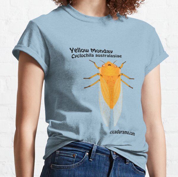 Yellow Monday cicada (Cyclochila australasiae) Classic T-Shirt