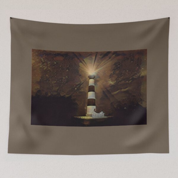 Item preview, Bodie Lighthouse Abstract designed and sold by nbrandsberg.