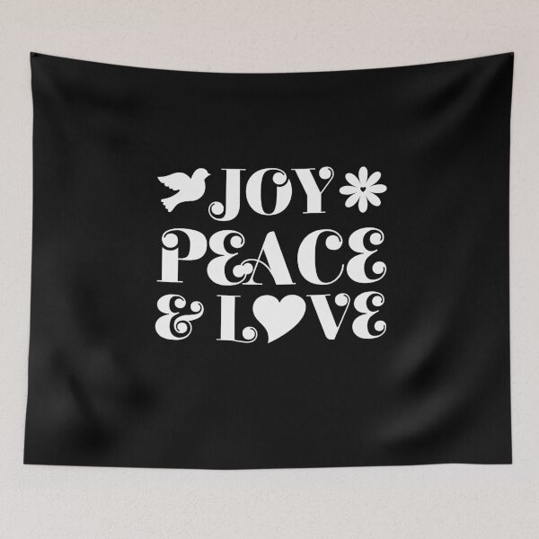 Item preview, Joy Peace and Love designed and sold by LarkDesigns.