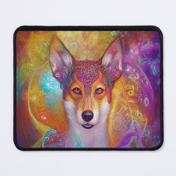 Item preview, Tribal Basenji Dog Art 3 designed and sold by DiatomDesigns.