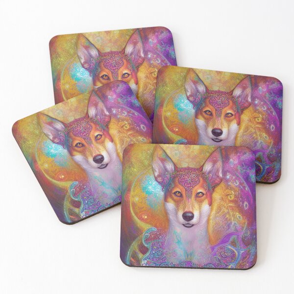 Item preview, Tribal Basenji Dog Art 3 designed and sold by DiatomDesigns.