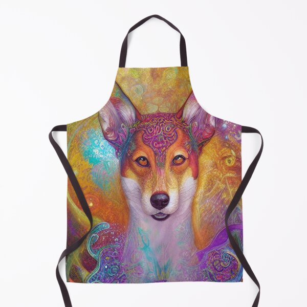 Item preview, Tribal Basenji Dog Art 3 designed and sold by DiatomDesigns.