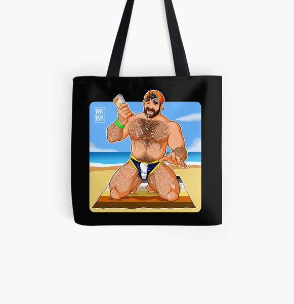 ADAM LIKES SUN LOTION All Over Print Tote Bag