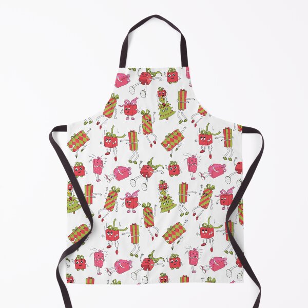 Item preview, Pattern with different cartoon gift boxes characters designed and sold by hmorena.
