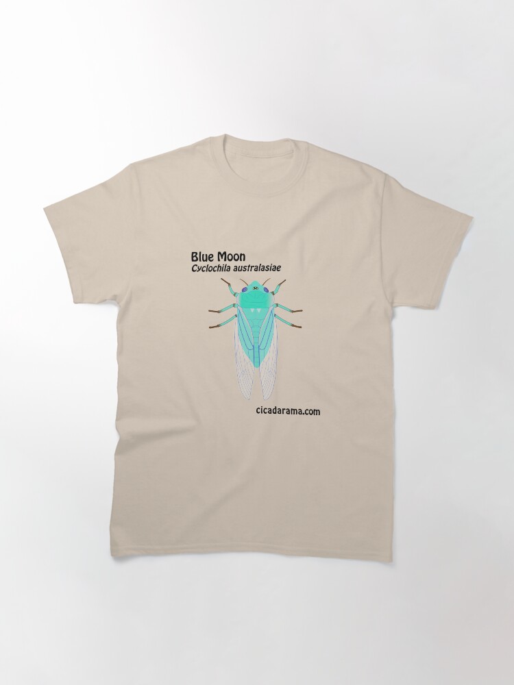 Alternate view of Blue Moon cicada (Cyclochila australasiae) Classic T-Shirt