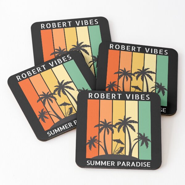 Item preview, ROBERT NAME SHIRT: ROBERT VIBES SUMMER PARADISE BEACH DESIGN. designed and sold by AlexRelax.