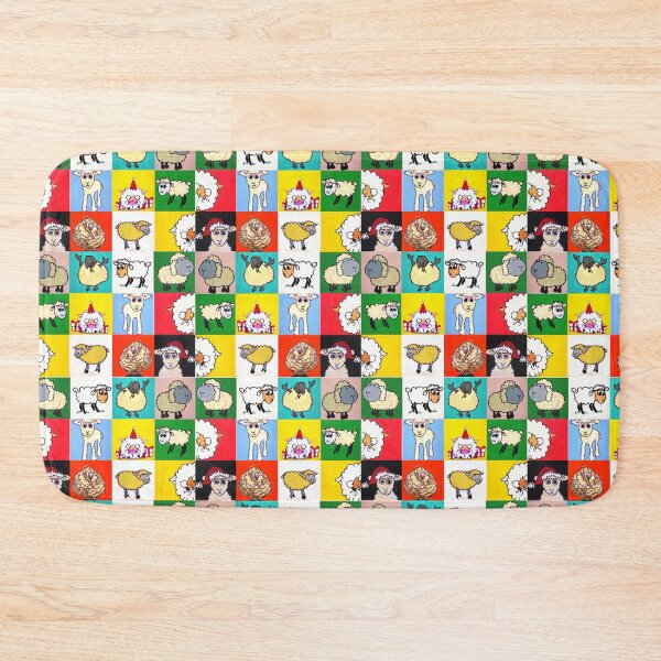 Item preview, Sheep Collage designed and sold by Mandii Pope.