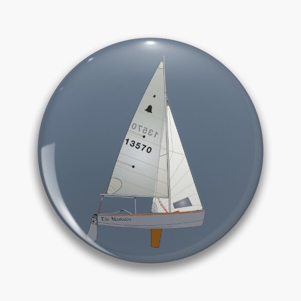 Item preview, GP14 Sailing Dinghy 13570 Mastodon designed and sold by RedBubbleBath.