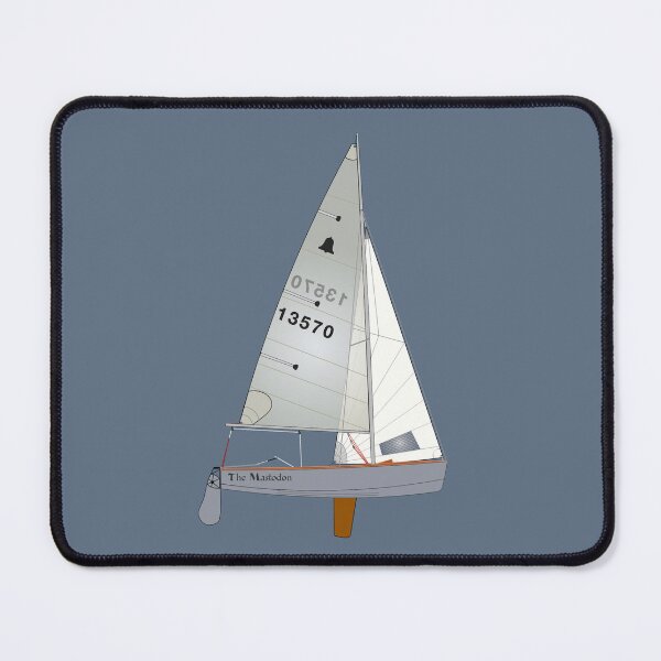 Item preview, GP14 Sailing Dinghy 13570 Mastodon designed and sold by RedBubbleBath.