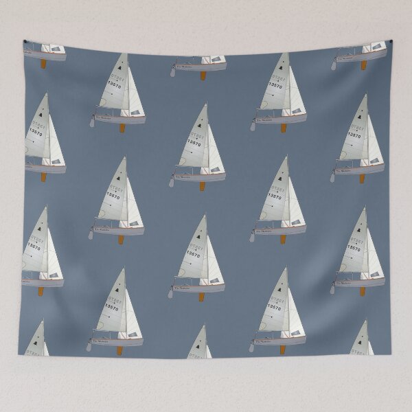 Item preview, GP14 Sailing Dinghy 13570 Mastodon designed and sold by RedBubbleBath.