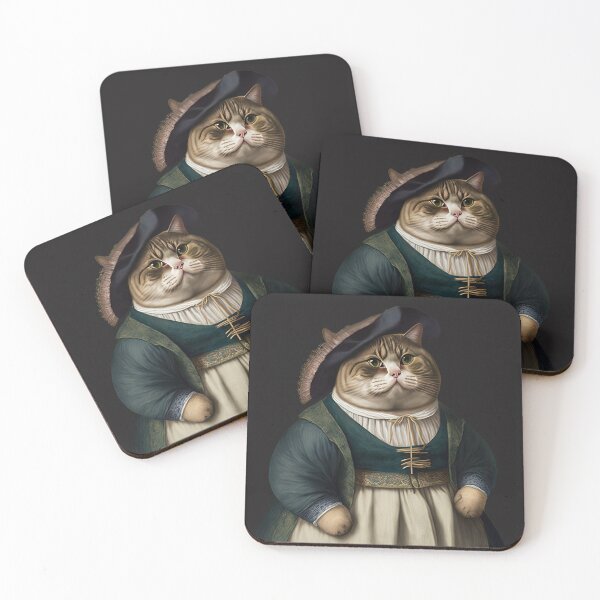 Item preview, funny cat costume - 18th century cat designed and sold by Chillapy.