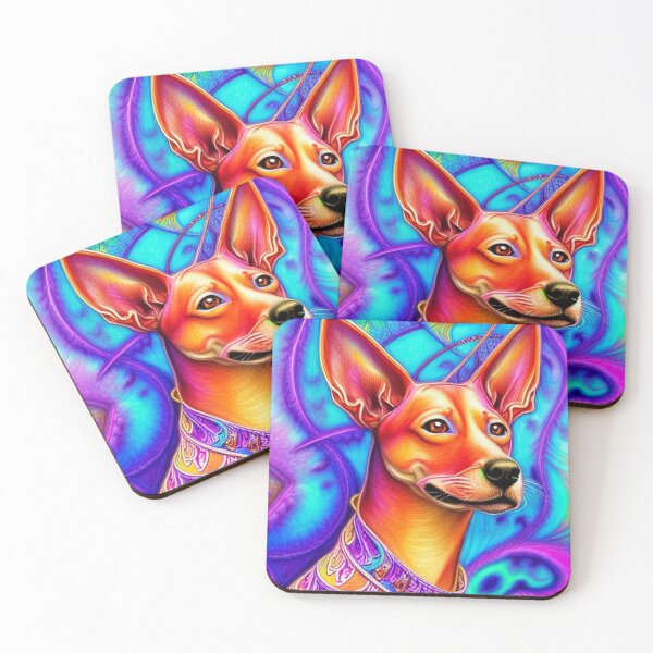 Item preview, Tribal Basenji Dog Art 2 designed and sold by DiatomDesigns.