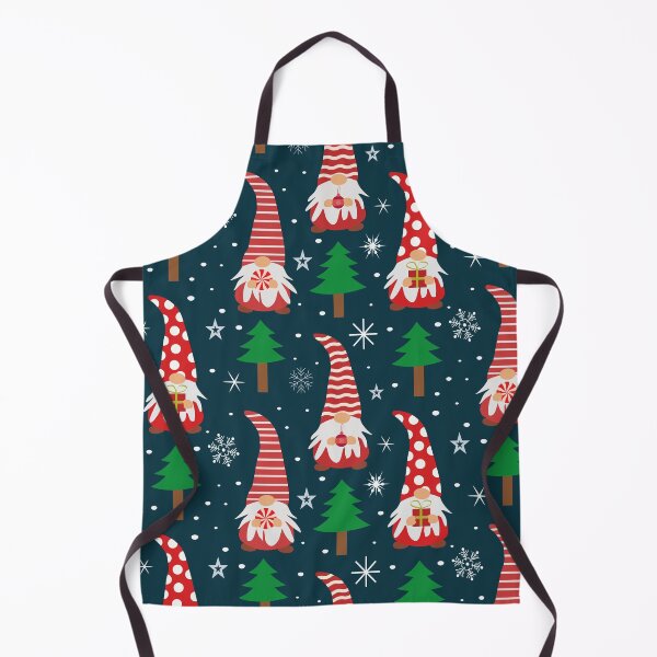Item preview, Christmas Gnomes with trees and Snowflakes pattern  designed and sold by Yasminepatterns .