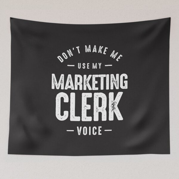 Item preview, Marketing Clerk Job Occupation Birthday Worker designed and sold by cidolopez.