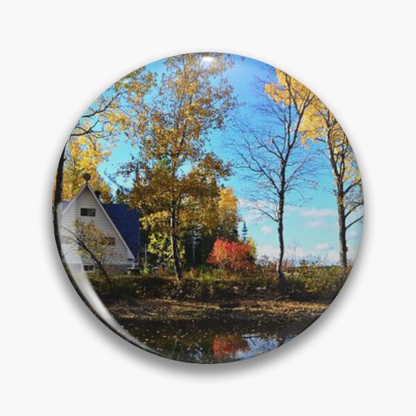 Item preview, Foggy autumn and the lakeside  designed and sold by Durgaa D.