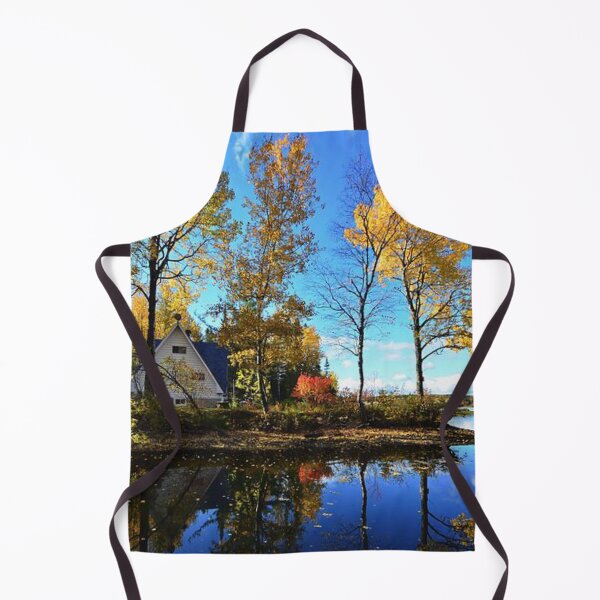Item preview, Foggy autumn and the lakeside designed and sold by Durgaa D.