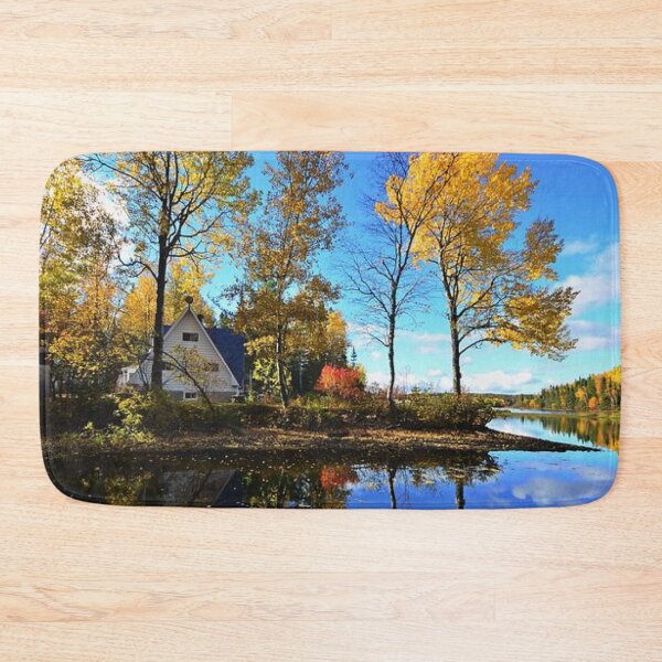 Item preview, Foggy autumn and the lakeside  designed and sold by Durgaa D.