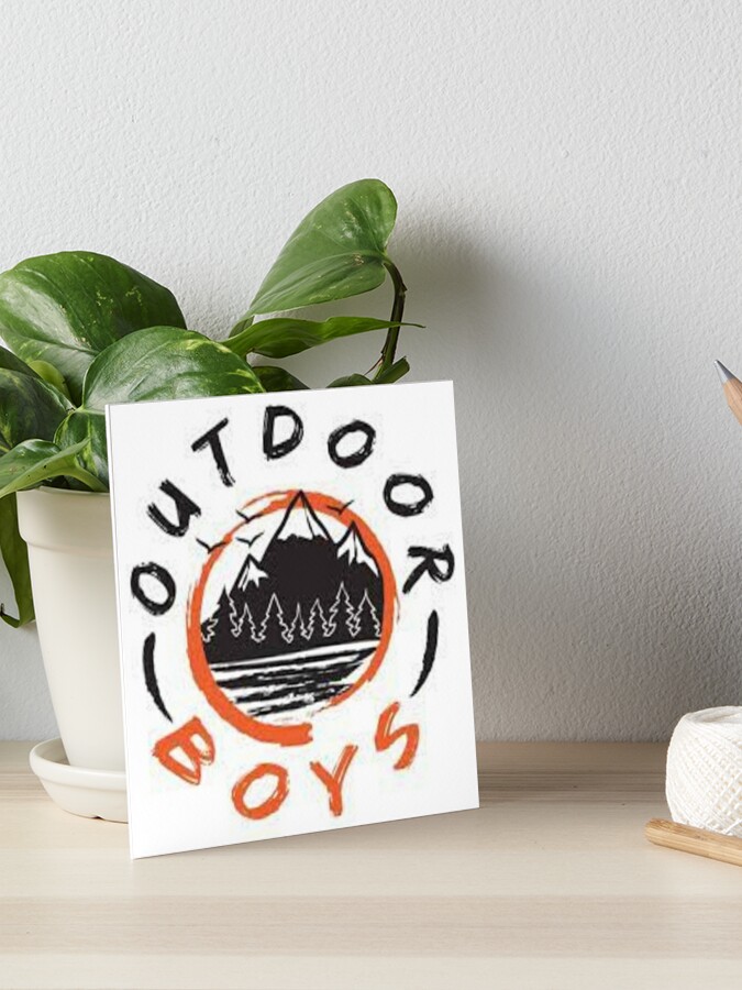 outdoor boys Art Board Print for Sale by GingerMS