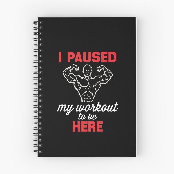 Item preview, I Paused My Workout to Be Here designed and sold by esbaysbai.