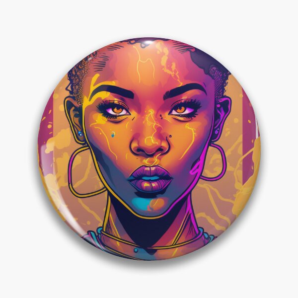 Item preview, Black Girl Power Neon Colors designed and sold by ShadowKanzaky.