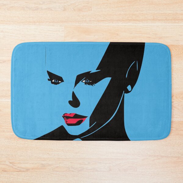 Item preview, Pop Art Angelina Jolie, Blue Background. designed and sold by I-Desire.